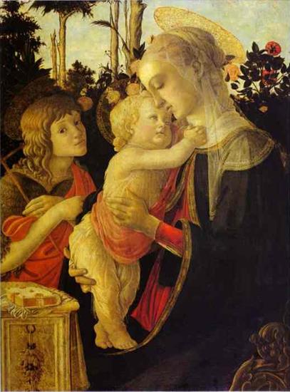 ALESSANDRO BOTTICELLI - Alessandro Botticelli - The Virgin and Child with John the Baptist.JPG