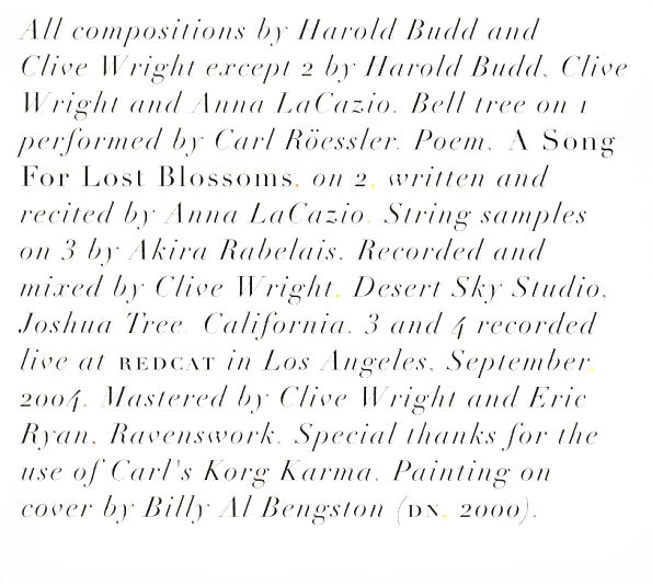 Harold Budd  Clive Wright - A Song For Lost Blossoms - HB-CW_ASong_inside.jpg