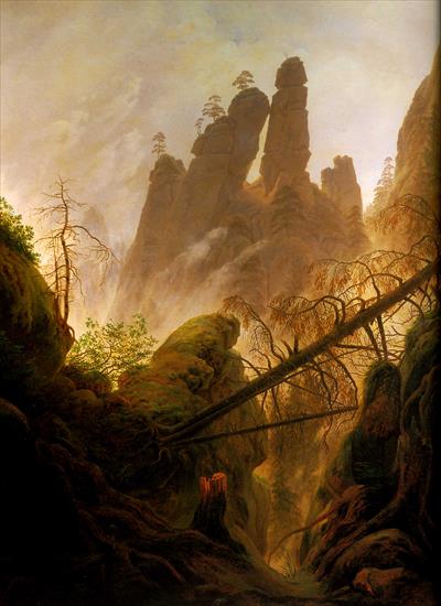 Friedrich Caspar David 1774  1840 - Rocky Ravine 1822-23  94x74 cm  Vienne, sterreichische Galerie im Belvedere.jpg