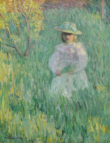 Henri Lebasque - Young Girl on the Meadow, 1898.jpg