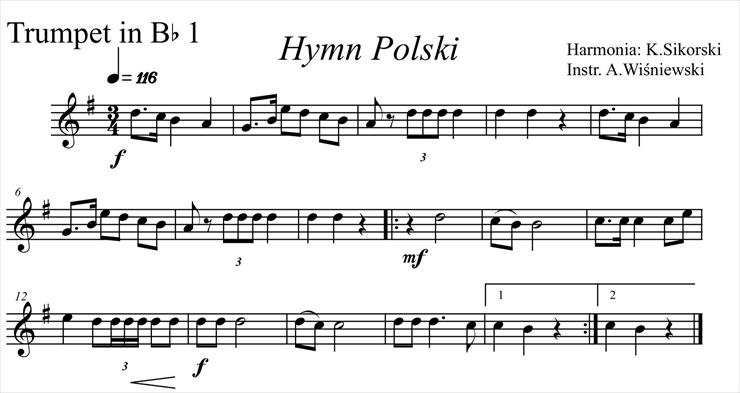 Hymn RP - ins. Wiśniewski F- dur - Finale 2005 - Hymn Polski.partytura - 015 Trumpet in Bb 1.jpg