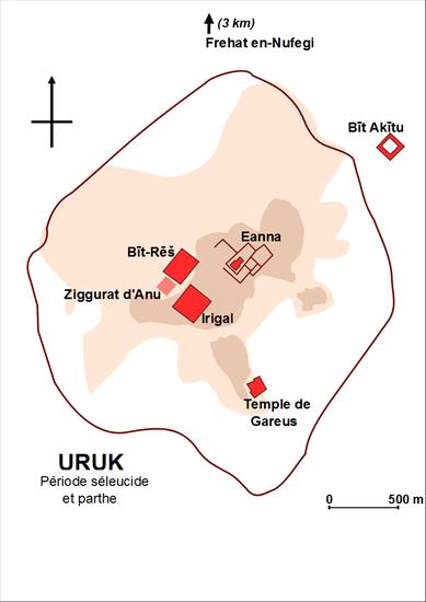 Starożytny Sumer - mapy - Uruk_seleucide.png