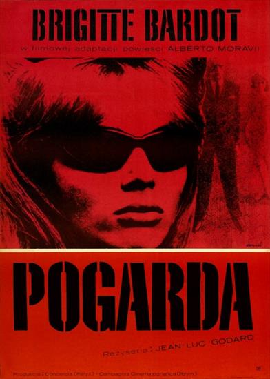 Plakaty i zdjęcia - do wszystkich filmów - Pogarda - Le Mpris -Jean-Luc Goda 1963.bmp