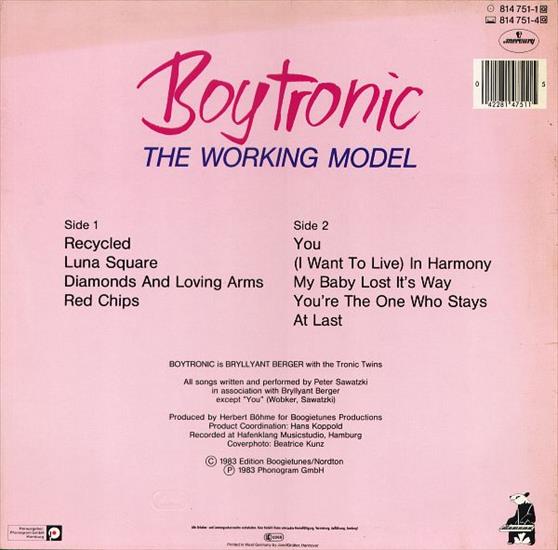 Boytronic - The Working Model 1983 - Boytronic - The Working Model back.jpg