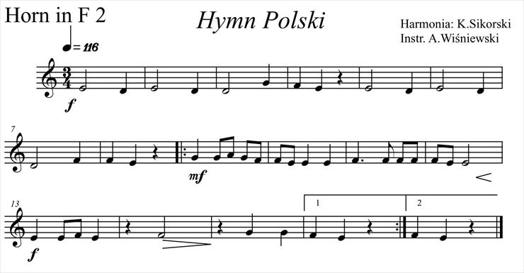 Hymn RP - ins. Wiśniewski F- dur - Finale 2005 - Hymn Polski.partytura - 013 Horn in F 2.jpg