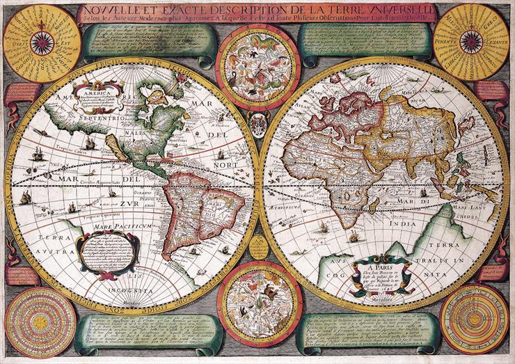 Stare Mapy Świata - Old Maps Of The World - Stare Mapy Świata - Old Maps Of The World 105.jpg