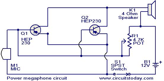 Schematy - 11-power-megaphone-circuit.JPG