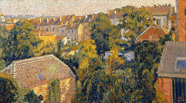 French Postimpressionism - Georges Lemmen - Rooftops, 1906.jpeg