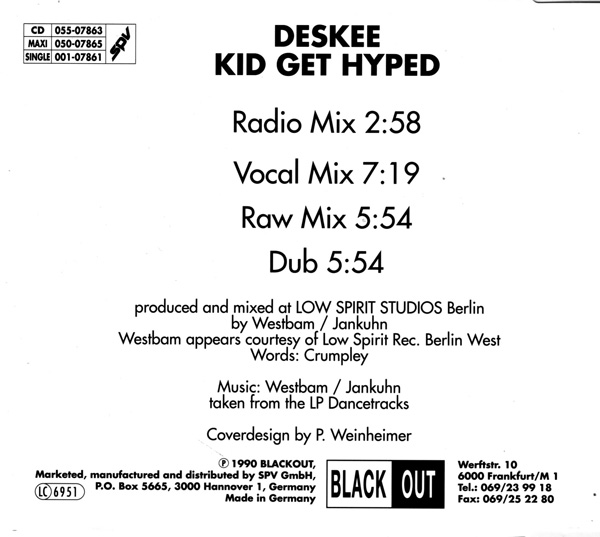 Deskee - S 1990 - single - Kid Get Hyped - SPV 055-07863 - bc.jpg