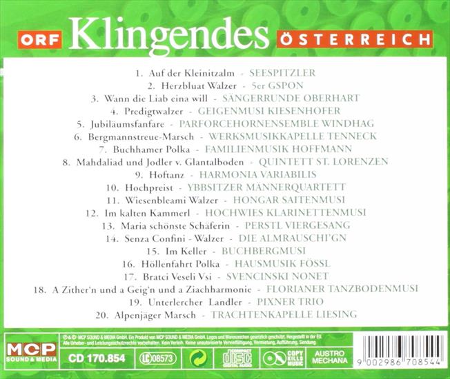 Klingendes sterreich - Das Beste vom Besten 2005 CD1 - back.jpg