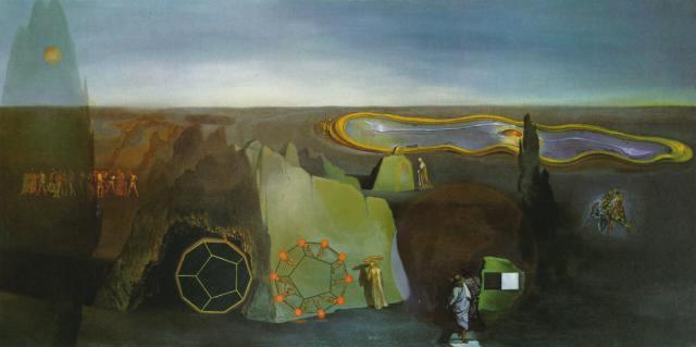 Salvador Dali - ponad 620 - 1979_01_Searching for the Fourth Dimension, 1979.jpg