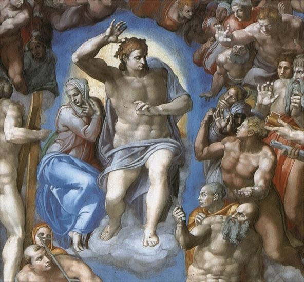 1.2 Malarstwo olejne-duży rozmiar - Michelangelo_The_Last_Judgement_detail1.jpg