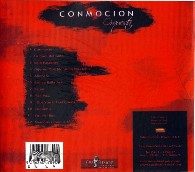 Orquesta Conmoción - La Cara Del Gato 2006 - Orquesta Conmoción - La Cara Del Gato - R.jpg