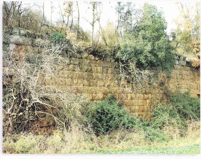Rzym starożytny - drogi - obrazy - IMG_0014. Mur oporowy.jpg