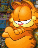 tapety 128x160 - Garfield 1.gif