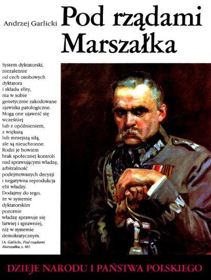 Dzieje Narodu i Państwa Polskiego - 61. Pod rzadami Marszalka okładka.jpg