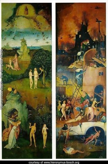 hieronymus-bosch - Paradise-And-Hell,-Left-And-Right-Panels-Of-A-Triptych.jpg