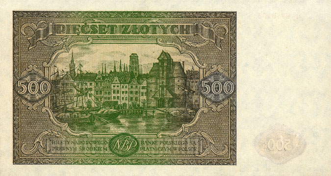 banknoty,monety polskie i nie tylko - 500zl1946R.jpg