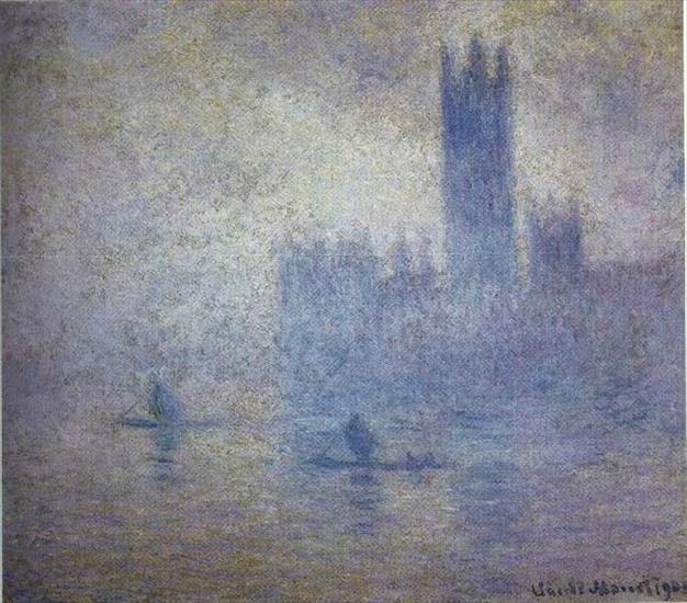 Claude Monet - Monet Parlament w Londynie 1.jpg