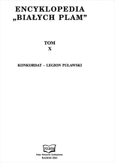 Encyklopedia Białych Plam tom X Ko-Le - cover.jpg