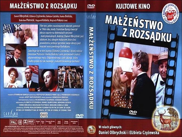 Okładki DVD filmów polskich - Małżeństwo z rozsądku ver. 4.jpg