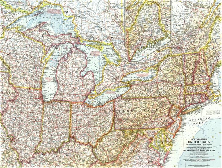 Ameryka Pn - USA - Northeastern  Great Lakes 1959.jpg