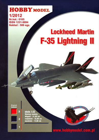 Hobby Model - Hobby Model 105 Lockheed Martin F-35 Lightning II A4.jpg