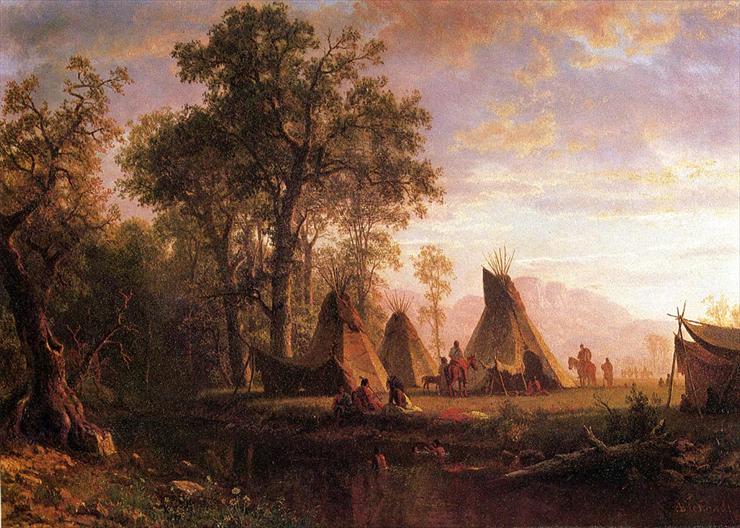 Albert Bierstads 1830  1902 - Bierstadt_Albert_Indian_Encampment_Late_Afternoon.jpg