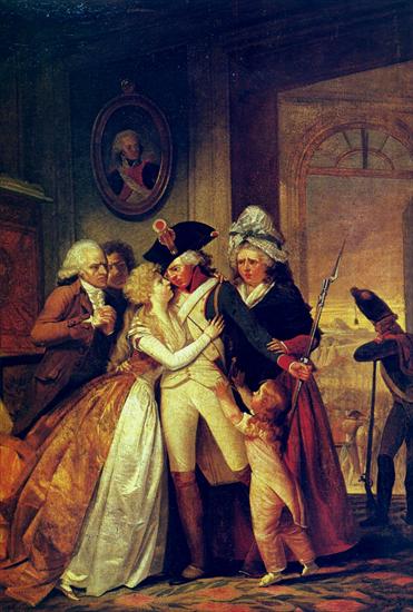 Iconographie De La Revolution Francaise 1789-1799 - 1792 07 Le depart des volontaires par L.J. Watteau.jpg