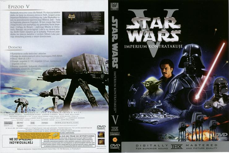 Okładki DVD - gwiezdne wojny 5 imperium kontratakuje.jpg