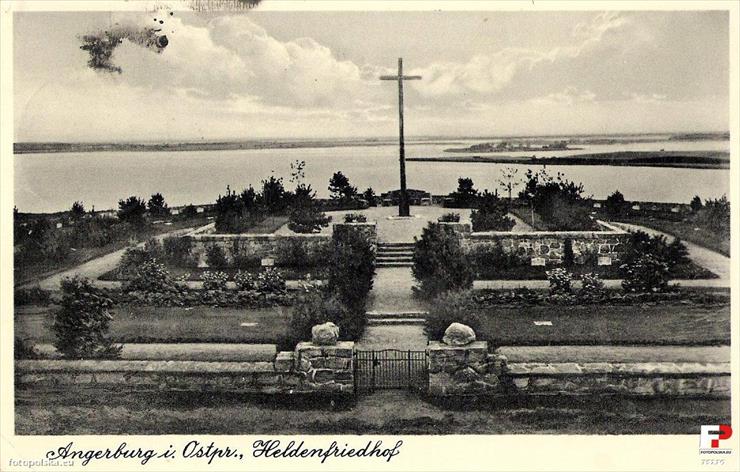 WĘGORZEWO Angerburg - Cmentarz w Węgorzewie. 1925-40.jpg