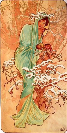 Alphonse Maria Mucha 1860-1939 - Winter_1896_panel.jpg