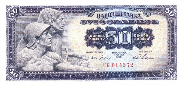 JUGOSŁAWIA - 1965 - 50 dinarów a.jpg