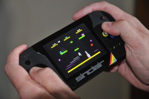 ZX Vega - Prototype-Sinclair-ZX-Vega-Plus-hand-held-console-playing-Jet-Pac-610px.jpg
