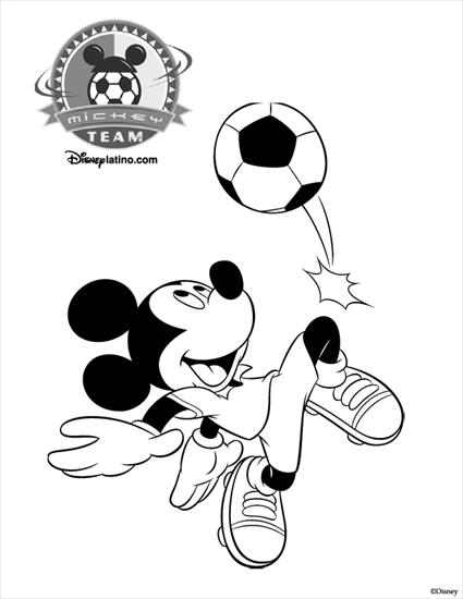Myszka Miki i przyjaciele kolorowanka - Soccercoloring2-1.gif