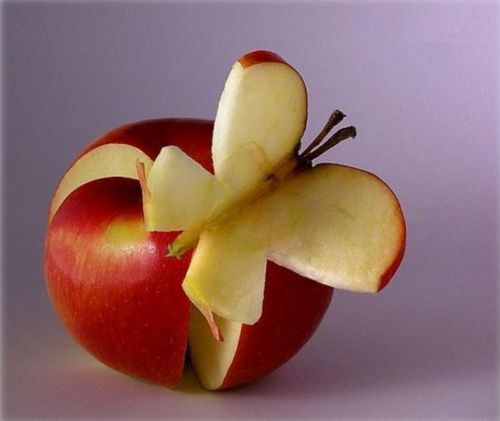 Dekoracje potraw - jablko_motyl.jpg